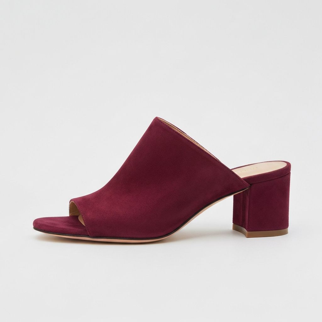 BURGUNDY MULE